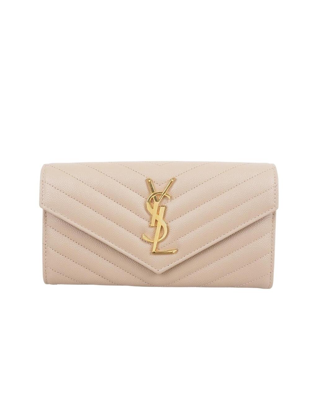 Saint Laurent Caviar Long Wallet #359003S56B